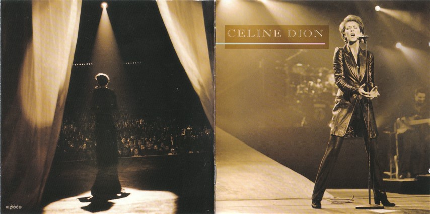 Celine Dion  Live A Paris : Front + Inlay